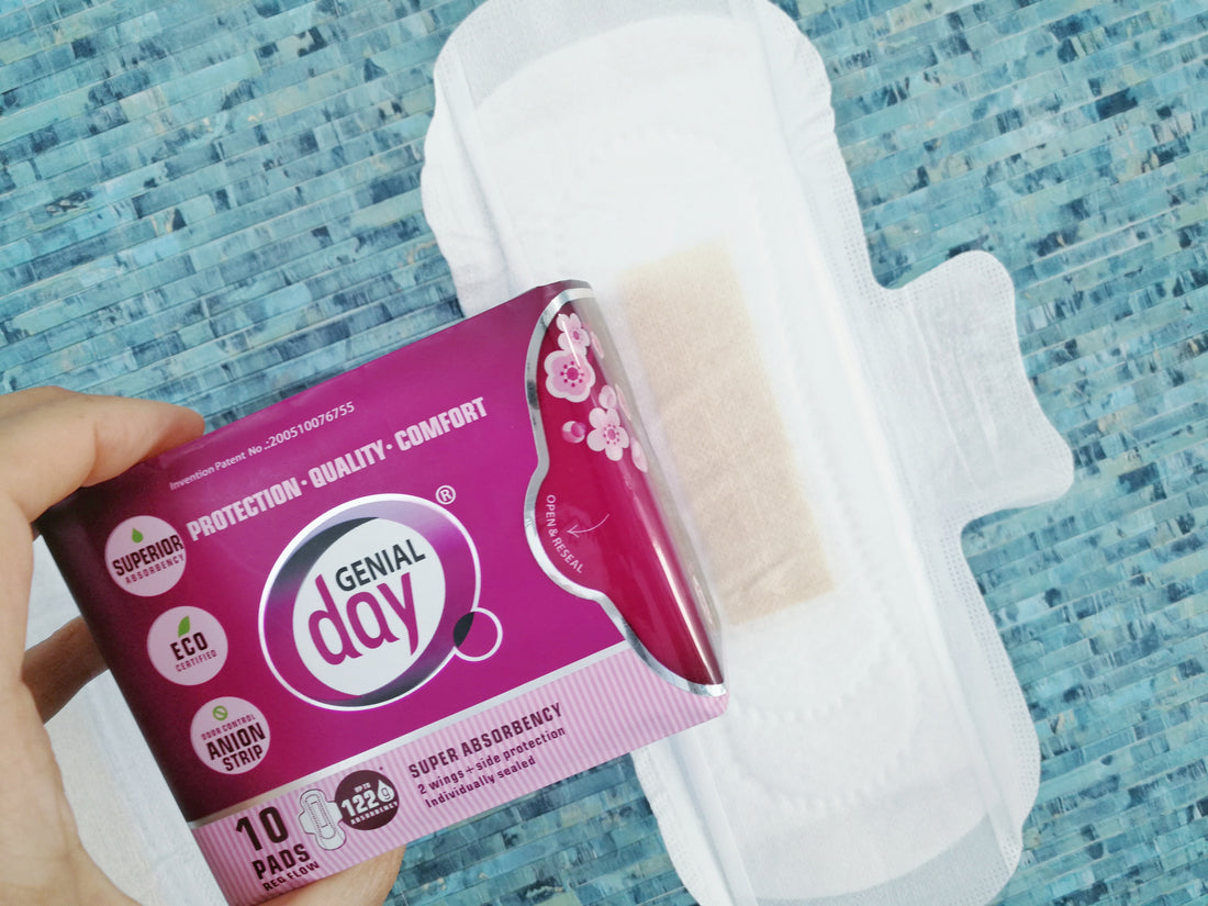 Real Period Blood  Period pads, Menstrual pads, Save