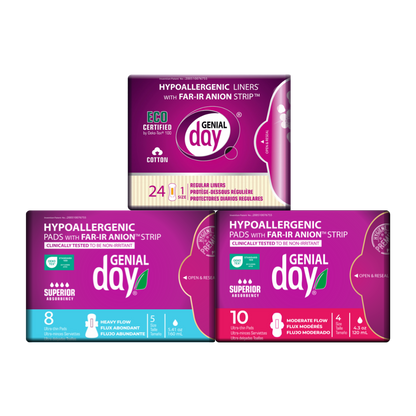 Genial Day Liners & Pads TOP trio (kit)