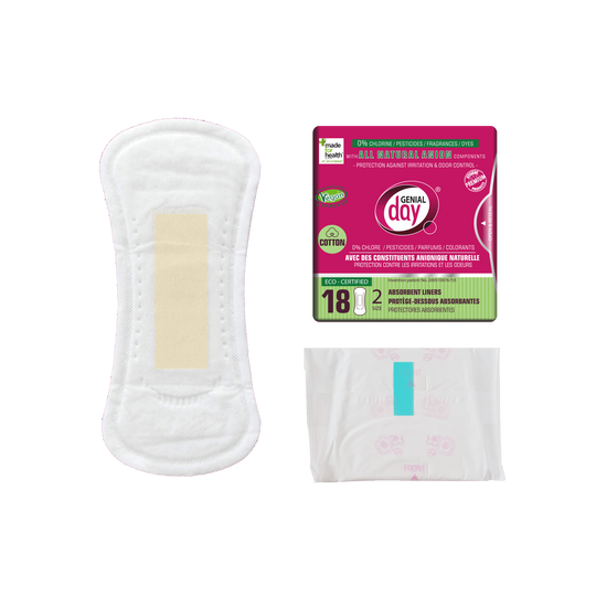Absorbent Cotton Liners Kit, Period Kit