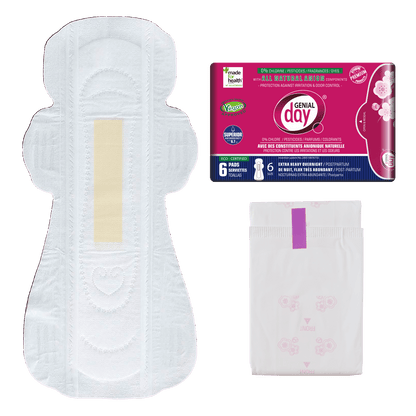 Cottons Maternity Sanitary Pads with Wings, Pack of 10, Heavy Flow, 100%  Organic Cotton, Maternity Pads After Birth, Heavy Flow, Hypo-Allergenic,  High Absorbency, Post Natal : : Health & Personal Care