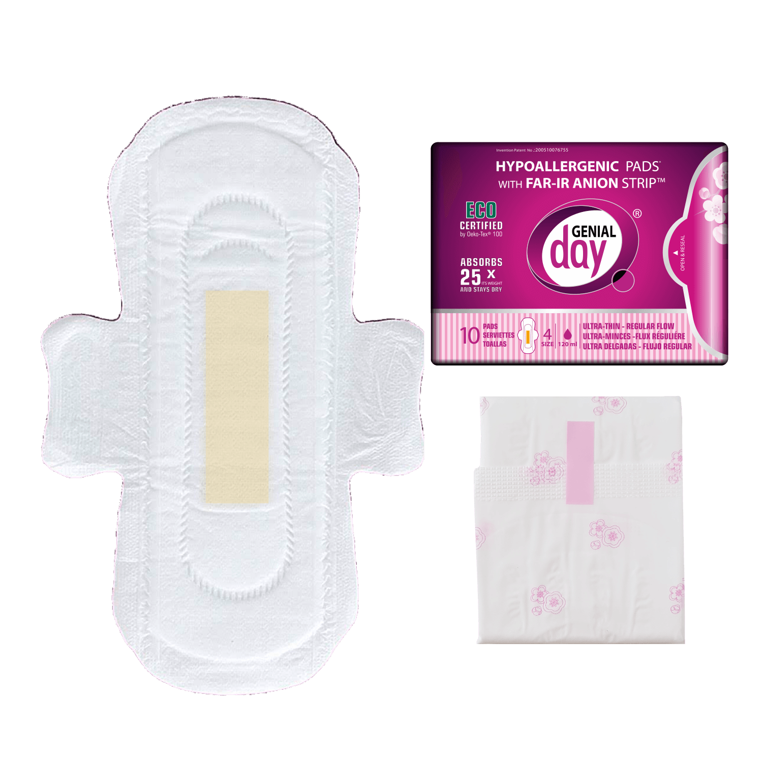 Hypoallergenic best sale menstrual pads