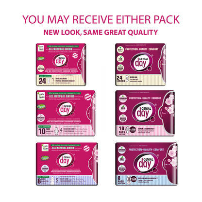 Genial Day pack new design